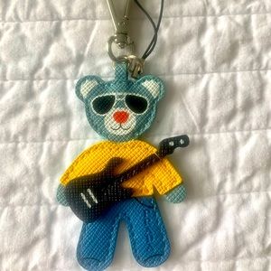 Prada 🎸 guitar bear key chain or car accessory etc